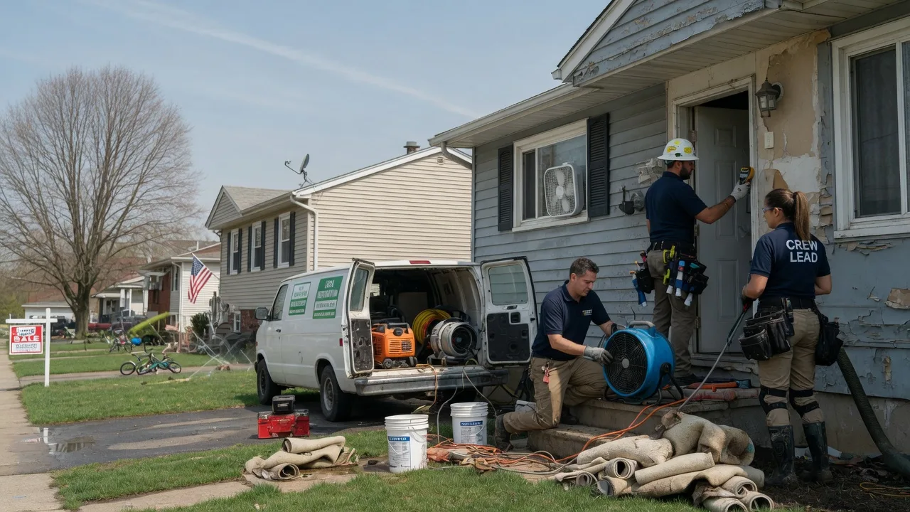 Flood Cleanup in Utica, MS near me